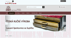 Desktop Screenshot of eben.cz